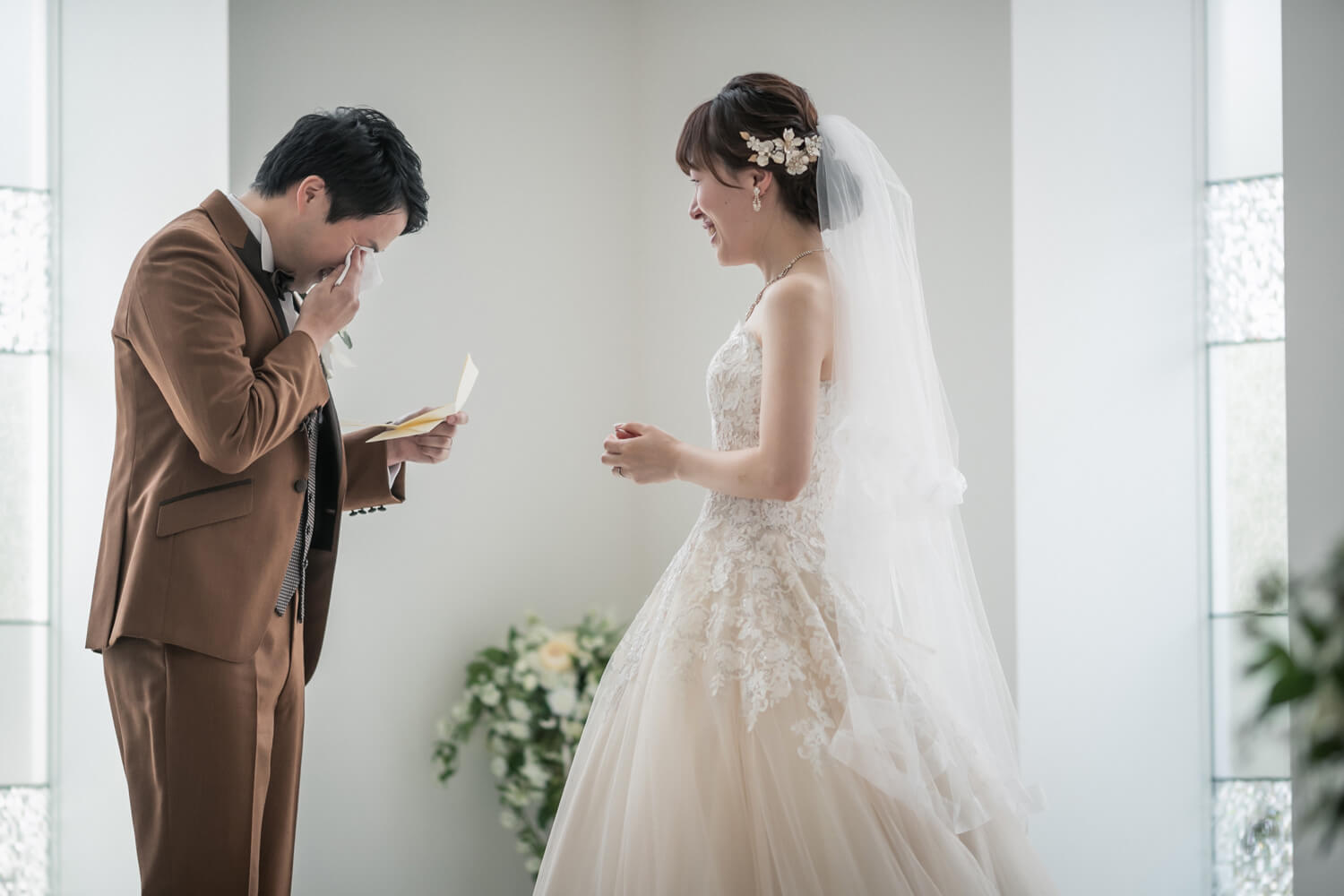 新郎から新婦への手紙