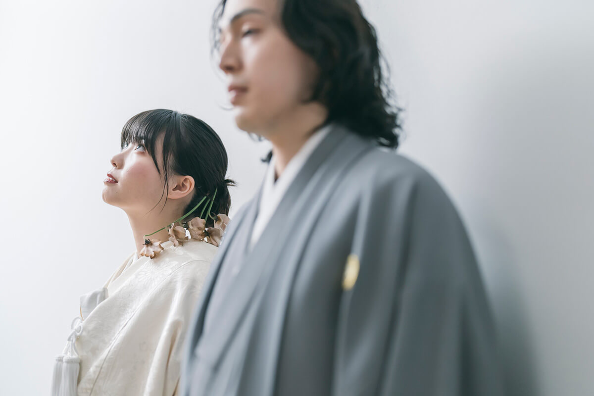 花をテーマにした和装スタジオ
