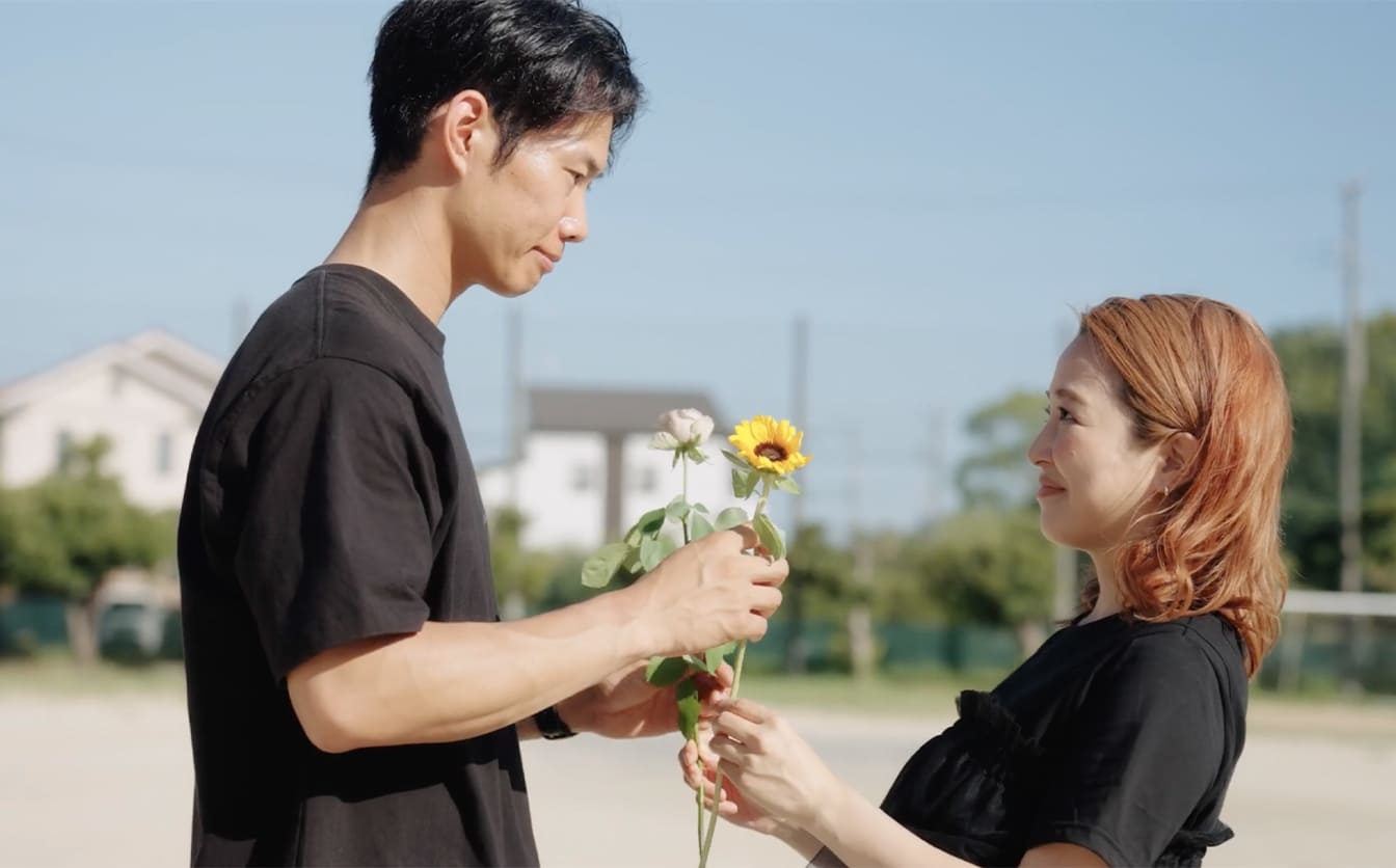 赤ちゃんへ贈る、、家族のオープニングムービー