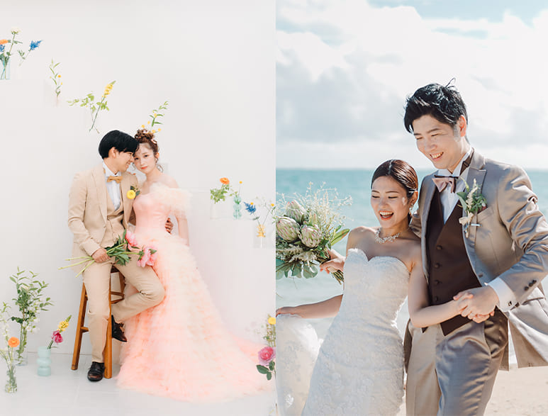 和装も叶う贅沢試着