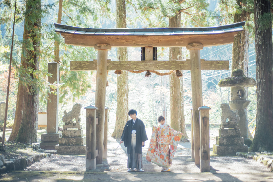 神社寺院・城でフォトウェディング・前撮り4