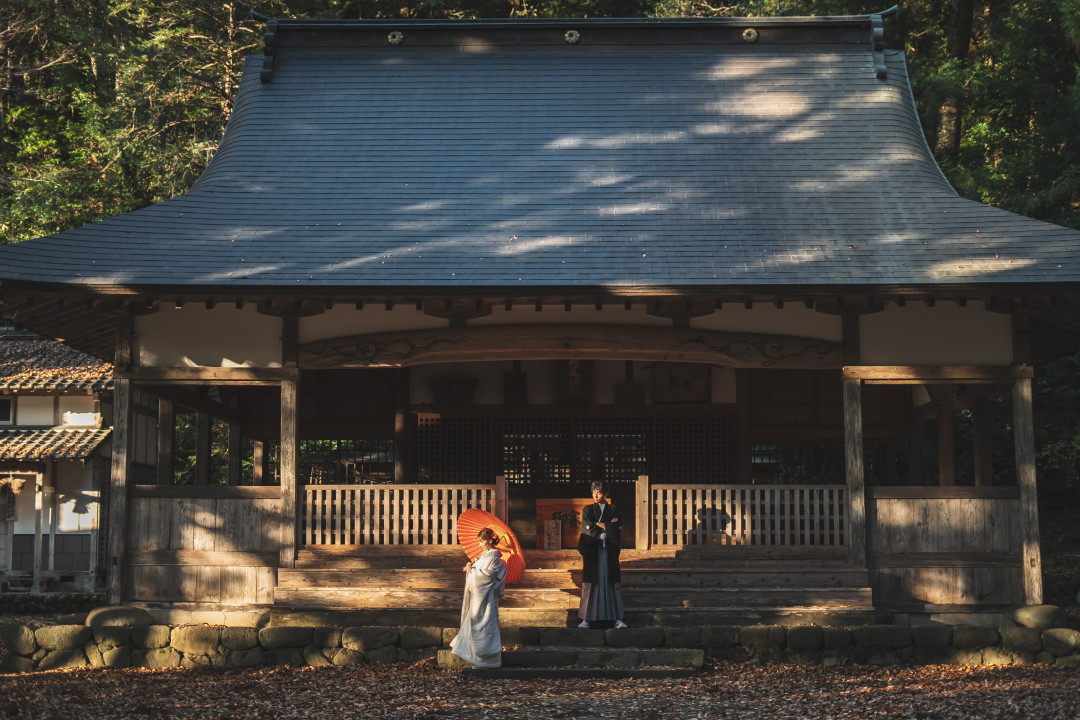 神社寺院・城でフォトウェディング・前撮り6