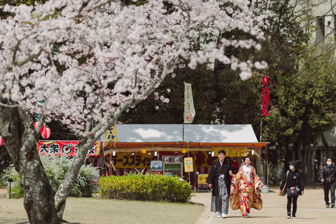 道後温泉と道後公園6