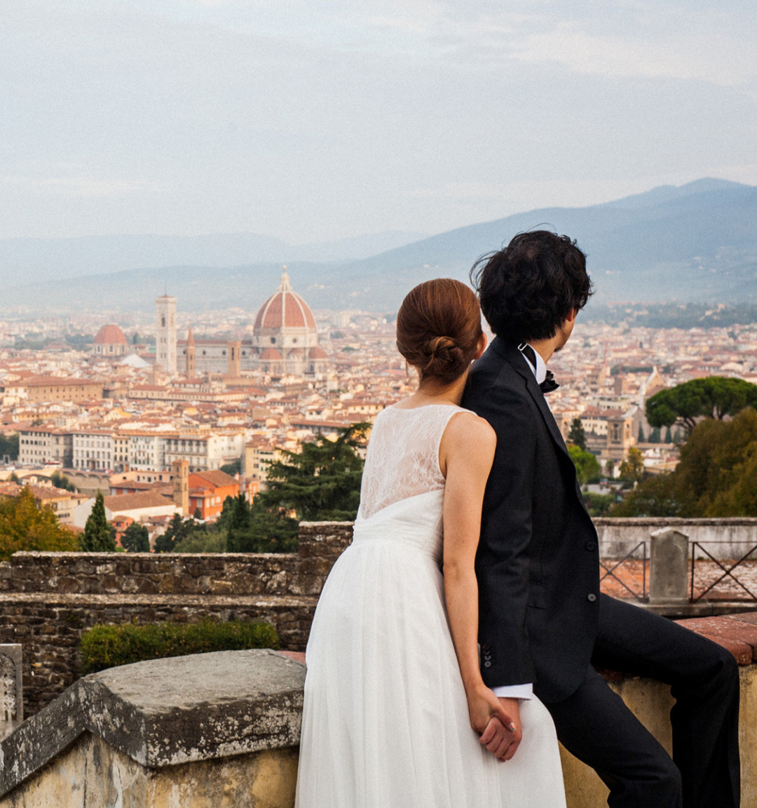 イタリア・フィレンツェで 叶えるウェディングフォト｜ラヴィファクトリー 