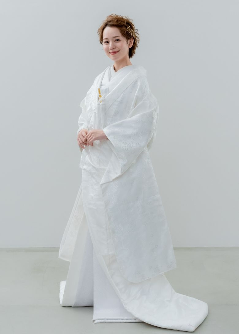 瑞雲平安の桜・白無垢