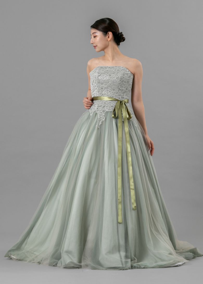 over green mist・カラードレス