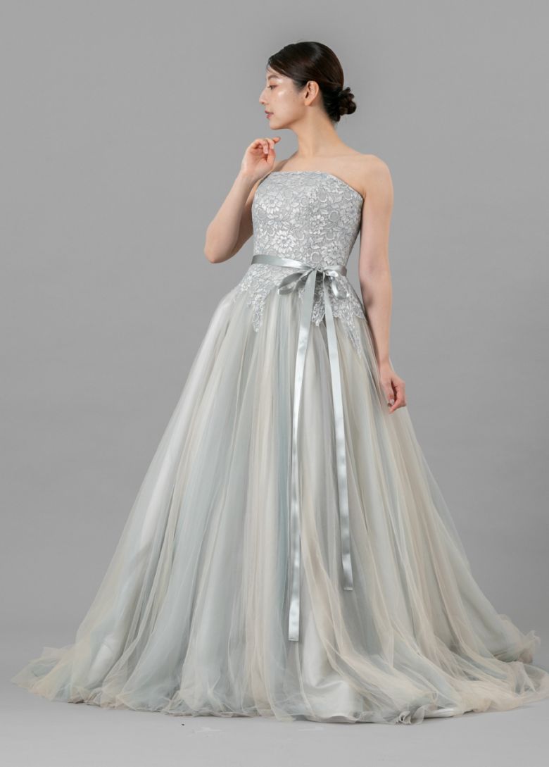 over gray mist・カラードレス