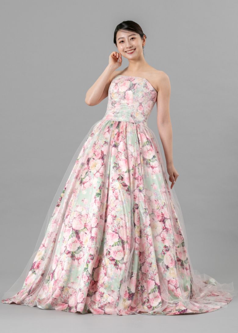 over les fleurs・カラードレス